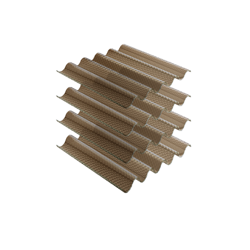 Polycarbonat Wellplatten bronze 5