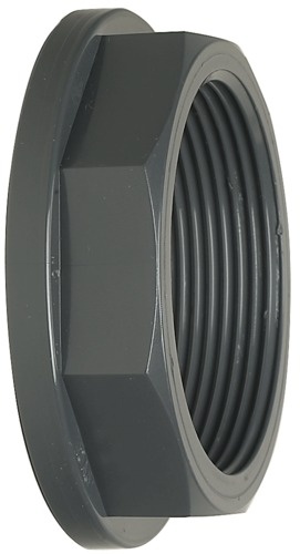 100878 GF PVC-U Kontermutter D11/2 Zoll