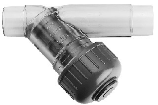 100961 GF PVC-U Schmutzfänger D25