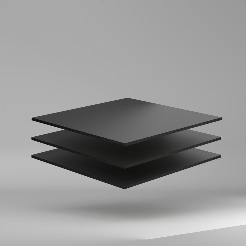 Max Compact Exterior F Colour HPL Platte NT/NT Black 4100 x 8 mm Kratz- und stoßfest