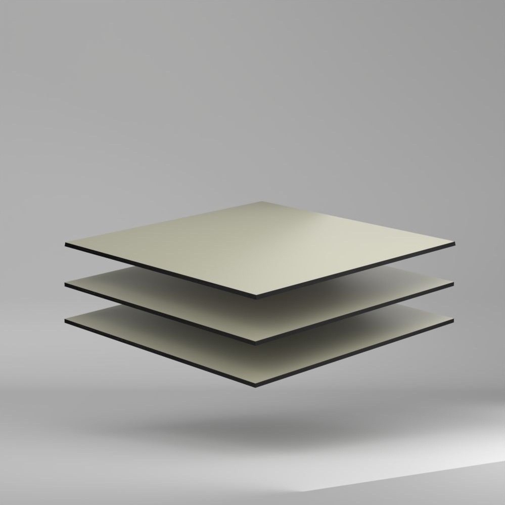 Trespa Meteon Uni Colours HPL Platte Stone Grey 3050 x 6 mm Kratz- und stoßfest