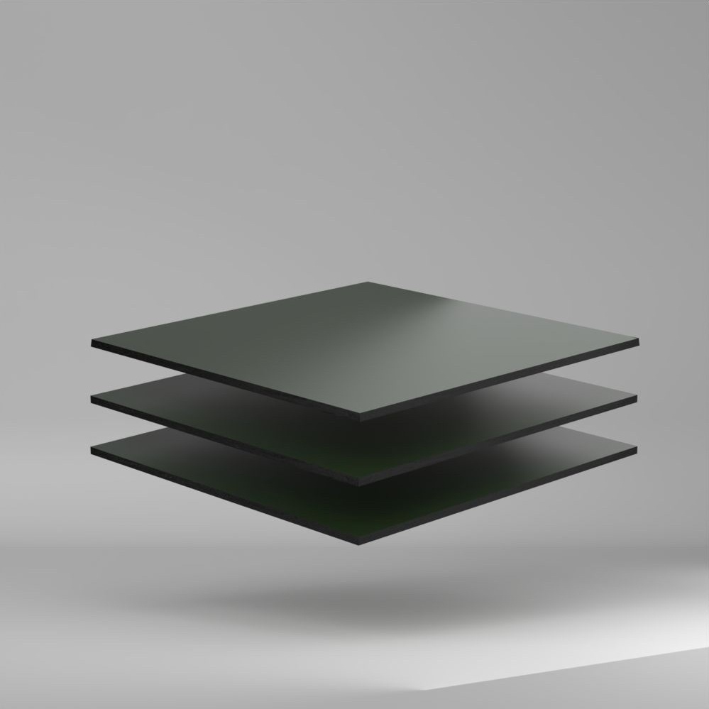 Trespa Meteon Uni Colours HPL Platte Forest Green 3050 x 8 mm Kratz- und stoßfest