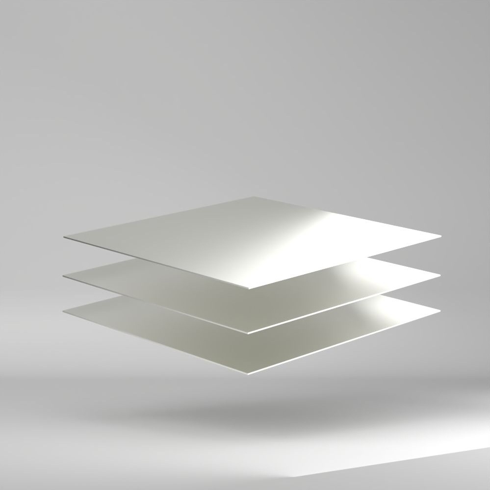 Vikureen PS Platte WEISS 2000x1000x45778mm ✔ Hohe Schlagzähigkeit