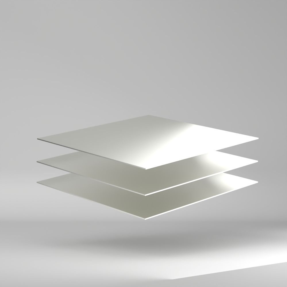 Vikureen PS Platte WEISS 2000x1000x2mm ✔ Hohe Schlagzähigkeit