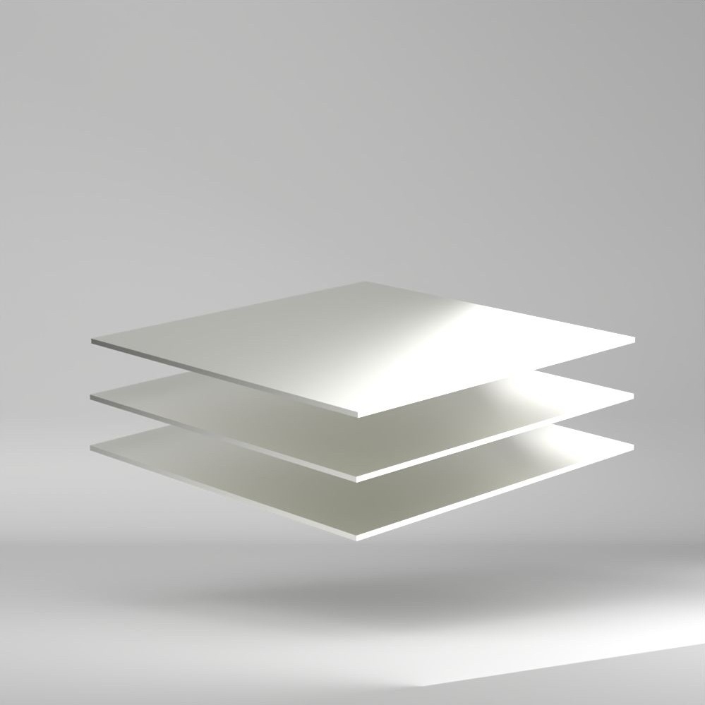 Vikureen PS Platte WEISS 2000x1000x4mm ✔ Hohe Schlagzähigkeit