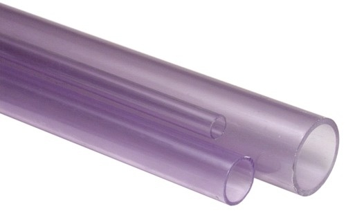 214610 Dekadur PVC-U Rohr Transparent 5000mm