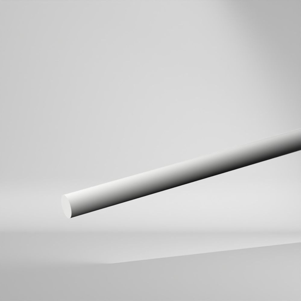 SIMONA PVDF Vollstab Natur 2000x30mm ✔️ Sehr gute Chemikalienbeständigkeit