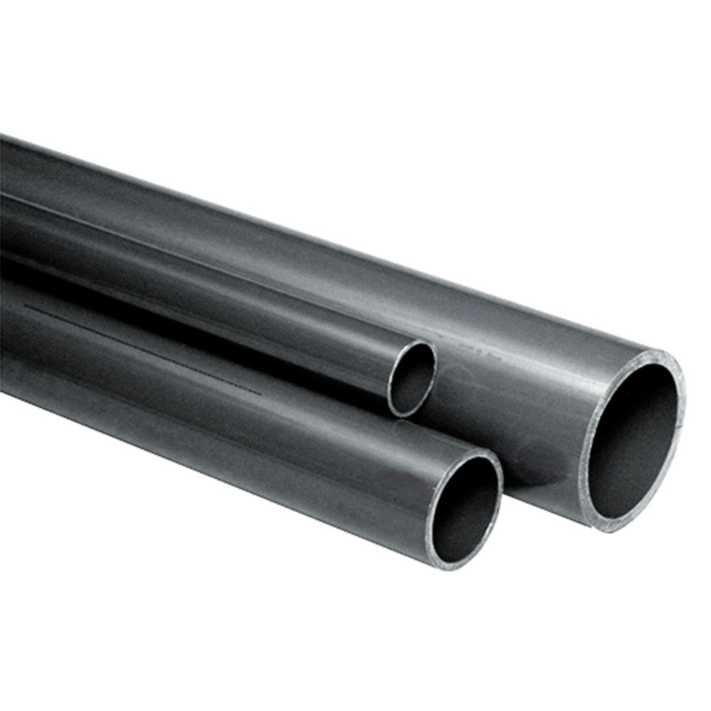 220447 Dekadur PVC-C Rohr Druck Grau 5000mm