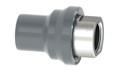 416469 GF PP-H Übergangsmuffe D20 D1/2 Zoll PN16 Muffenverschweissung