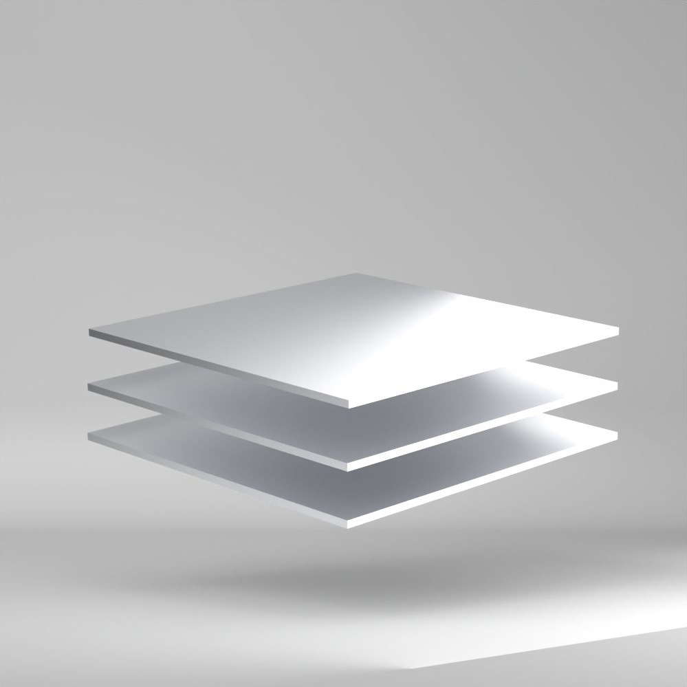 VEKAPLAN K Hart PVC Platte Weiss 3000x1500x6mm ✔ Erhöht schlagzäh