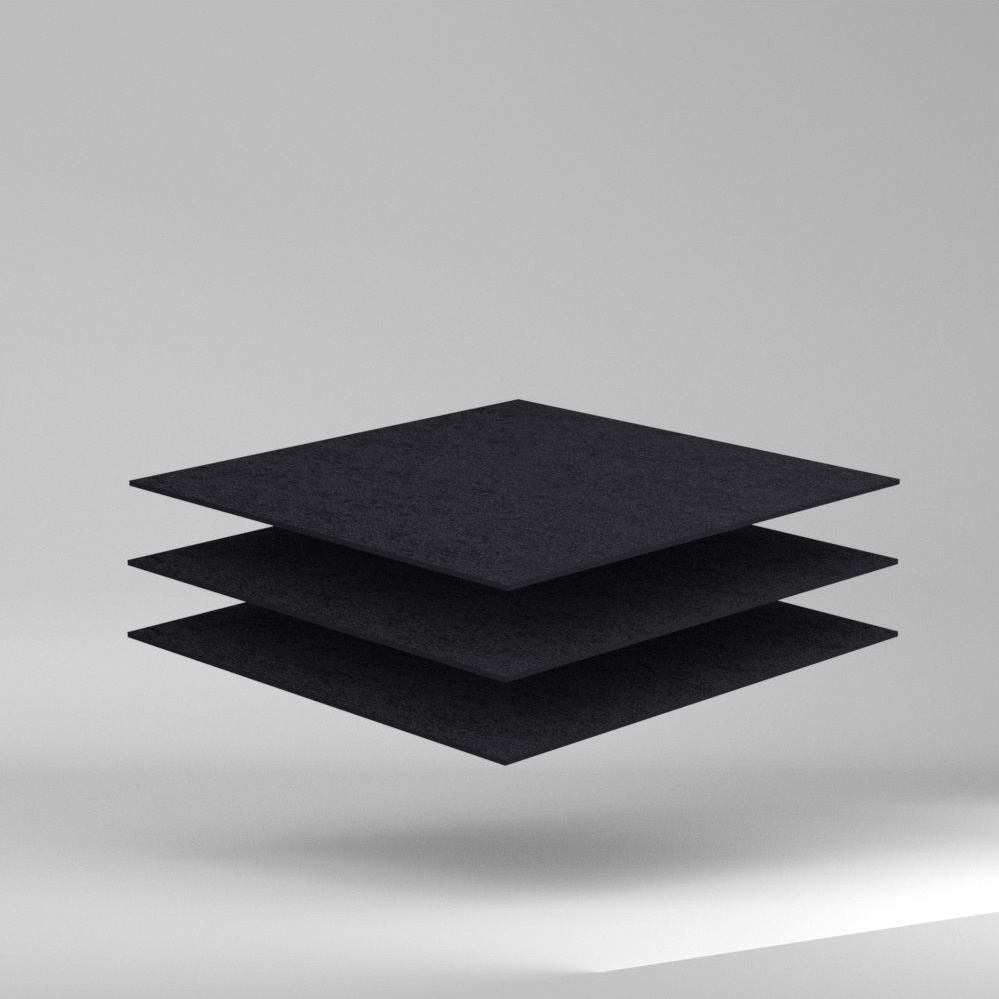 SIMOPOR-COLOR PVC Freischaum Platte Schwarz 3050x1530x3mm ✔ Sehr gute Verarbeitbarkeit