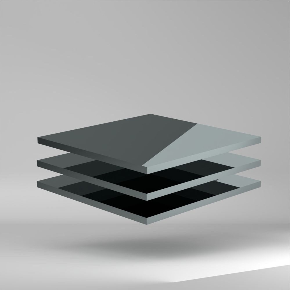 SIMONA AlphaPlus PP-H Platte Grau 2000x1000x12mm ✔ Dauerwärmestabil