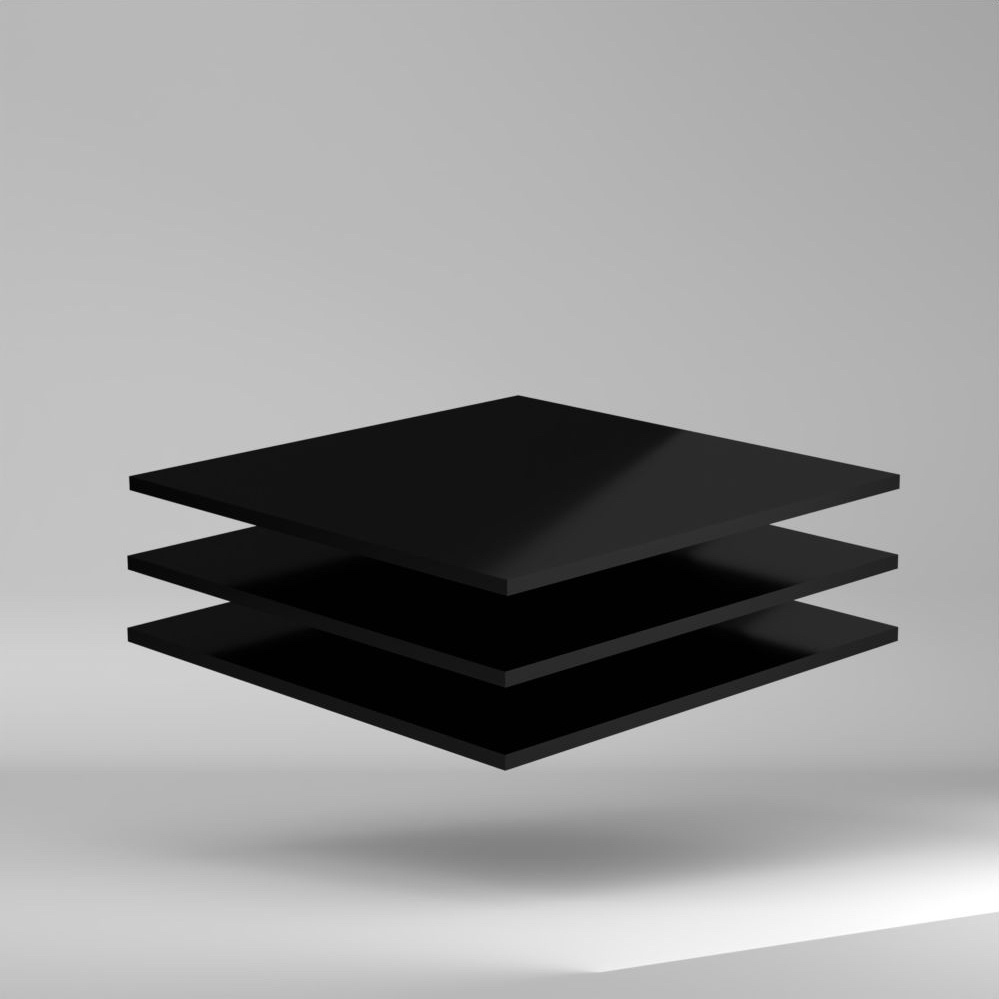 Sustarin POM C Platte Schwarz 2000x1000x8mm ✔ Chemikalienbeständigkeit