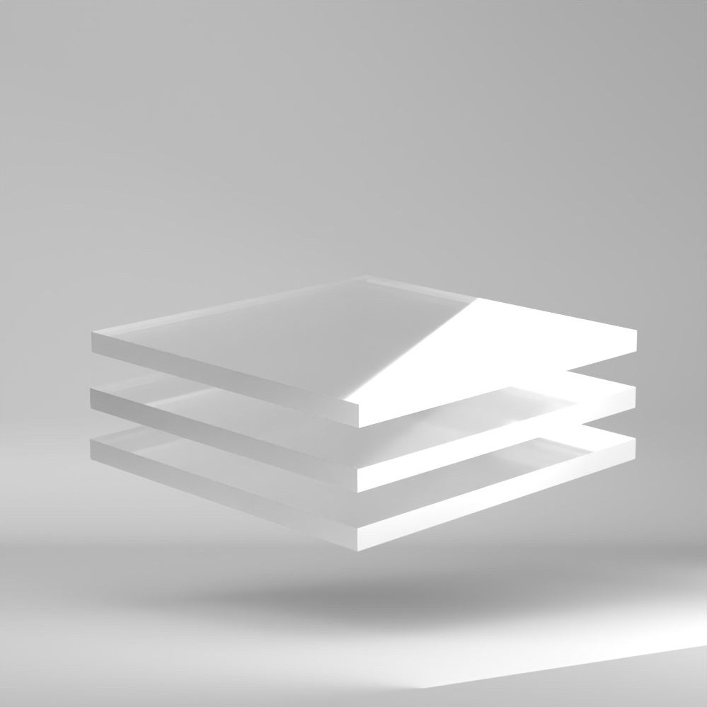 CRYLUX Opak PMMA Platte White 3050x2030x20mm ✔ Sehr geringe Lichtdurchlässigkeit von 5%