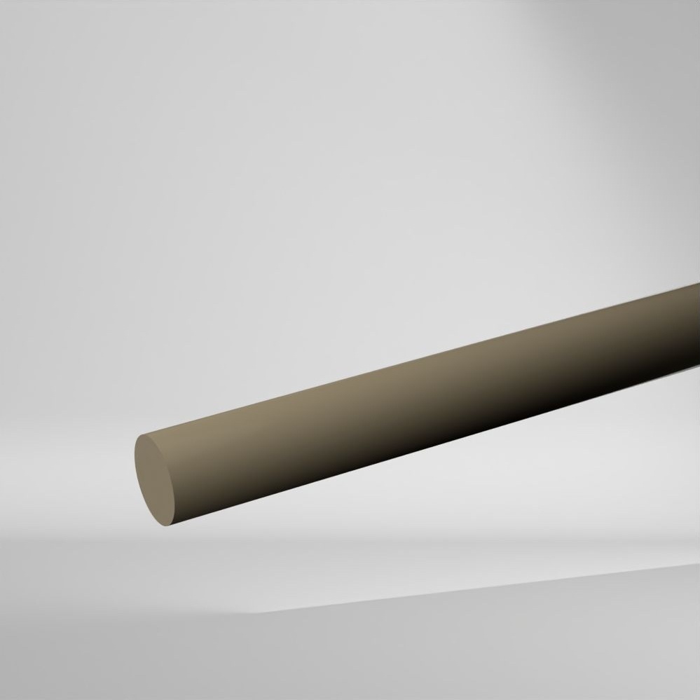 GEHR PEEK Vollstab Natur 1000x56mm ✔️ Sehr hohe Festigkeit und Steifigkeit