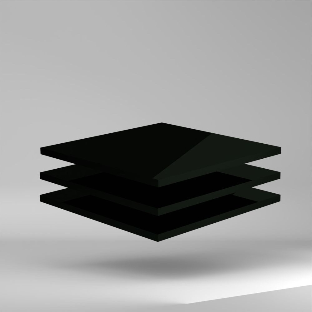 Polystone PE 500 Platte Schwarz 2000x1000x12mm ✔ Gute mechanische Eigenschaften