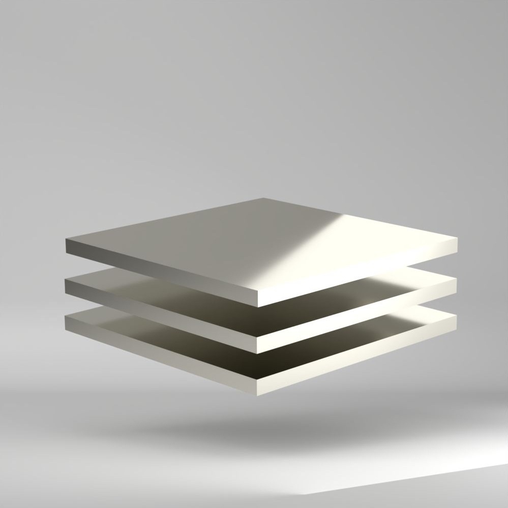 SIMONA COPLAST-AS PVC Platte Weiss 3050x1220x19mm ✔ Antistatisch eingestellt