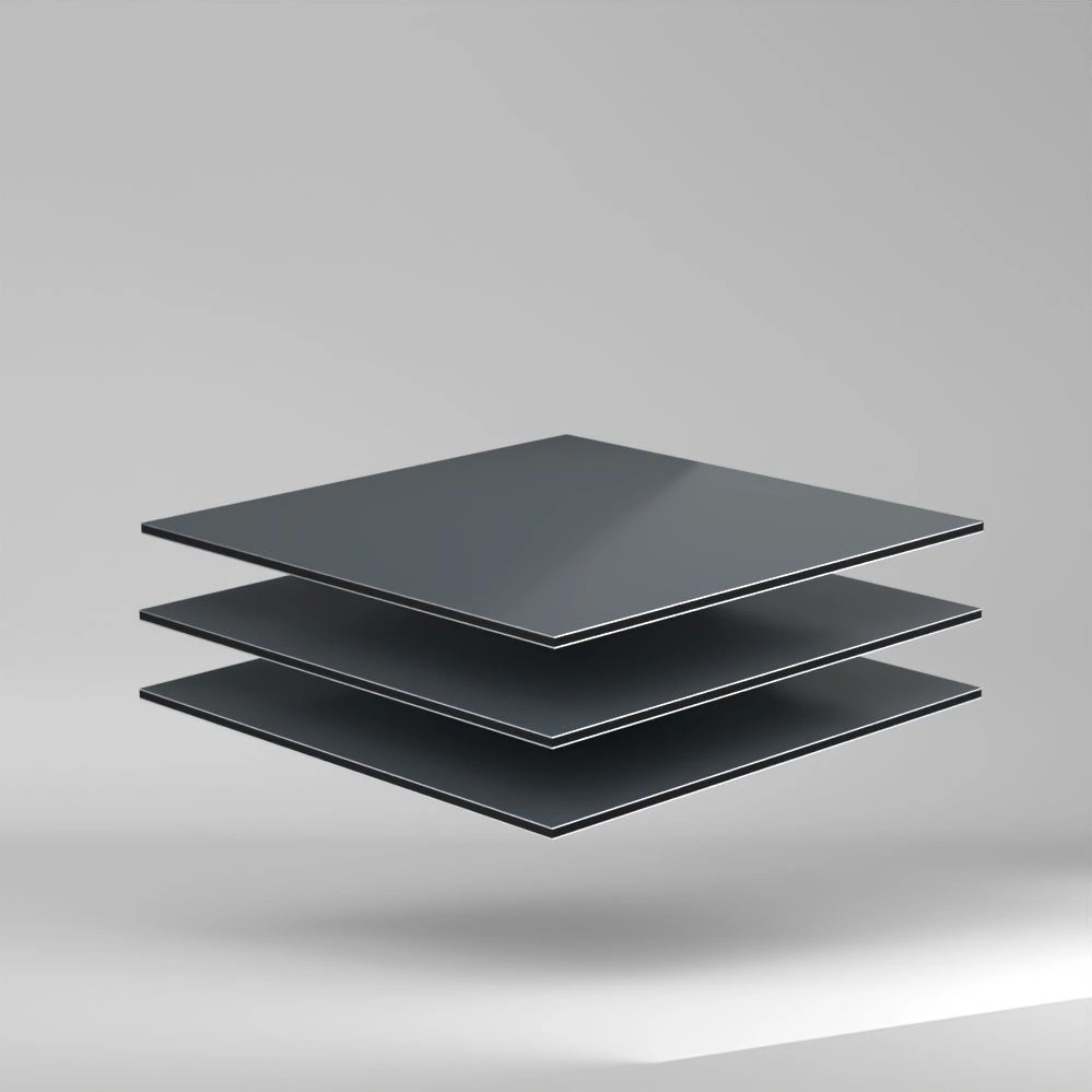 etalbond D3 Alu Verbundplatte Anthrazit 3050x1500x3mm ✔️ Leichtgewicht bei hoher Biegefestigkeit und Formstabilität