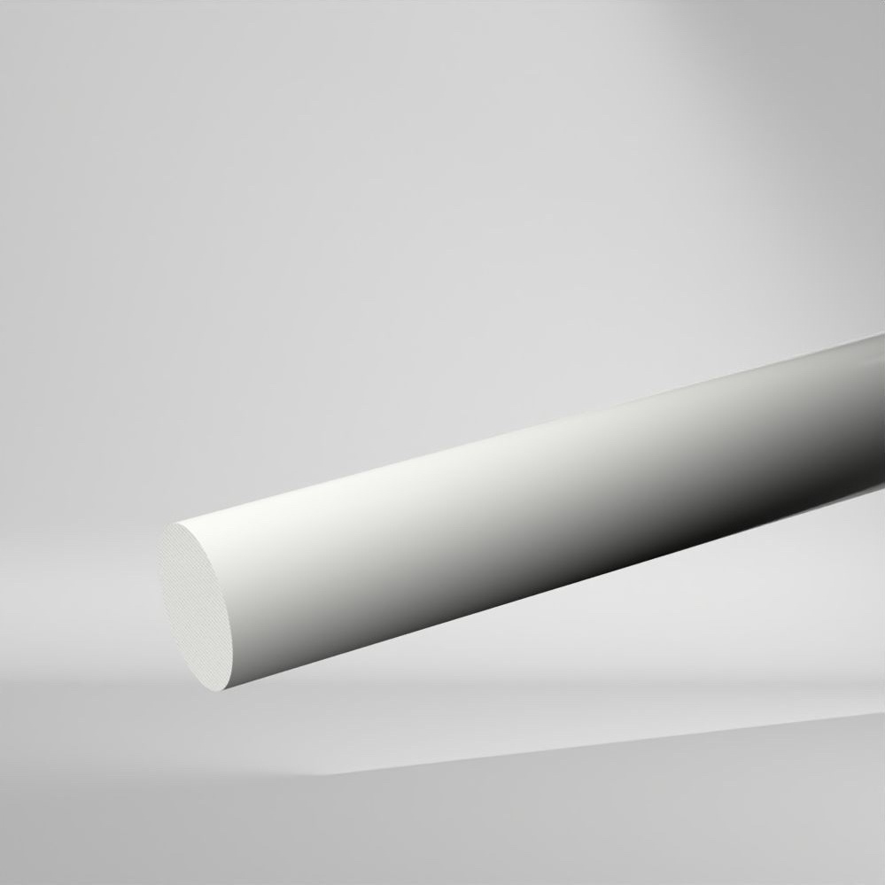PTFE Vollstab Virginal 2000x85mm ✔️ Breiter thermischer Anwendungsbereich