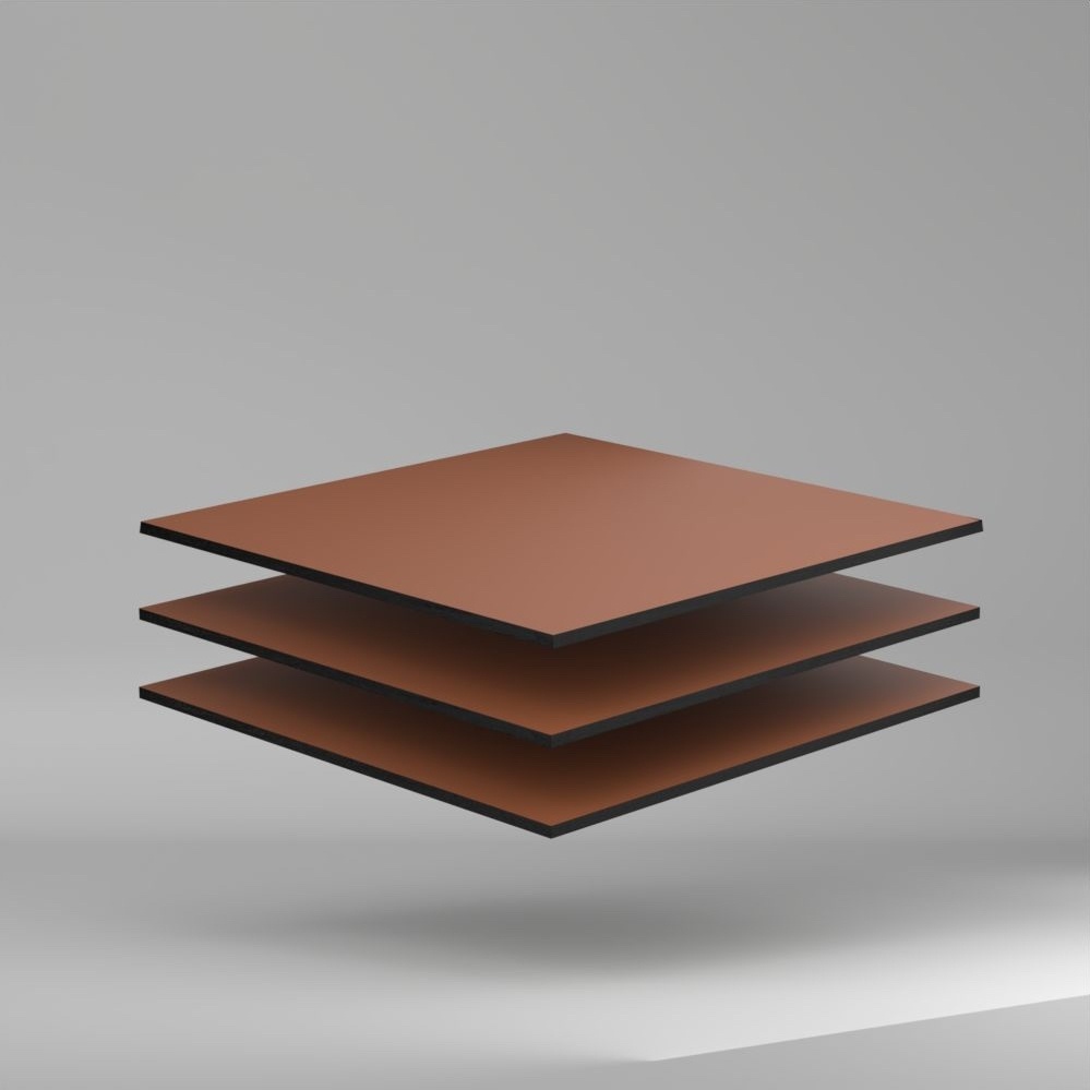 Trespa Meteon Naturals FR HPL Platte Rusted Brown 4270 x 8 mm Kratz- und stoßfest