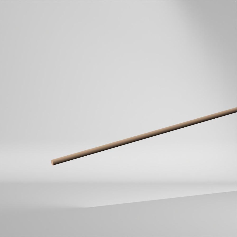 TECAPEEK PEEK Vollstab Natur 3000x3mm ✔️ Gute Wärmeformbeständigkeit