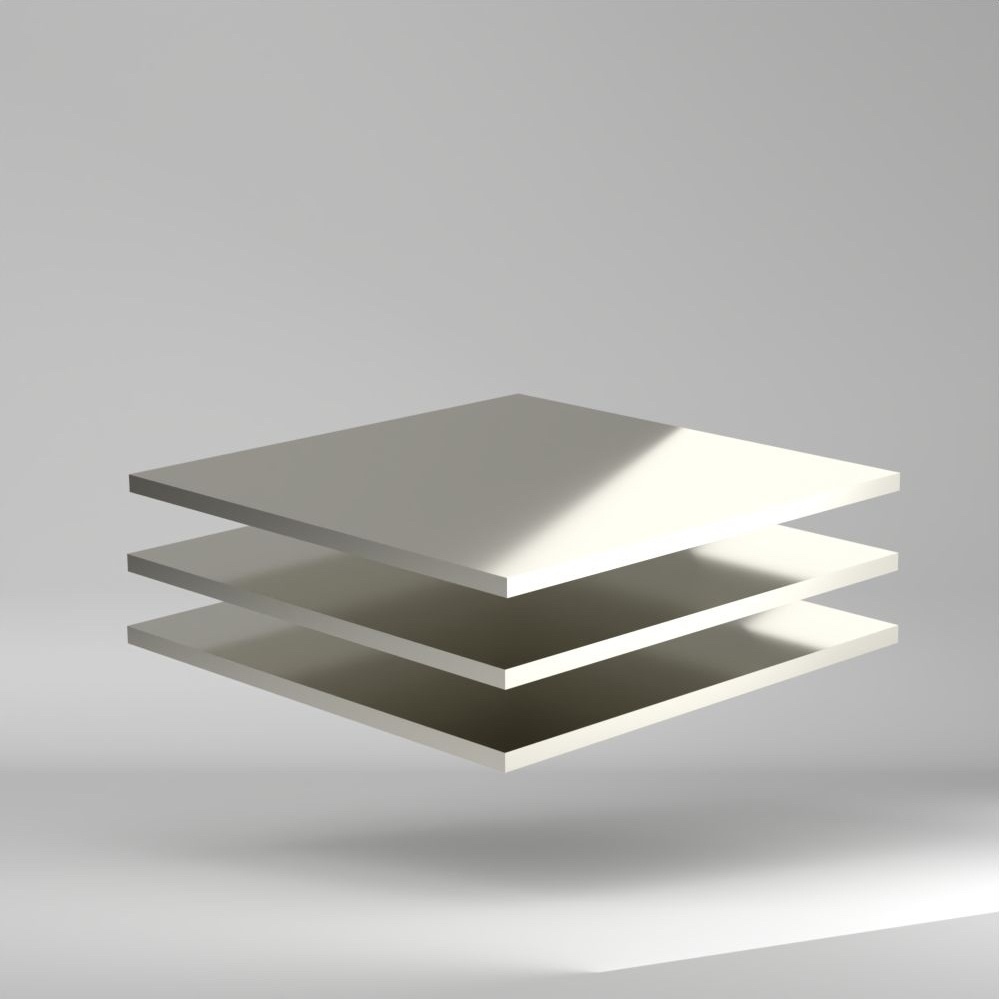 SIMONA COPLAST-AS PVC Platte Weiss 3050x1220x10mm ✔ Antistatisch eingestellt