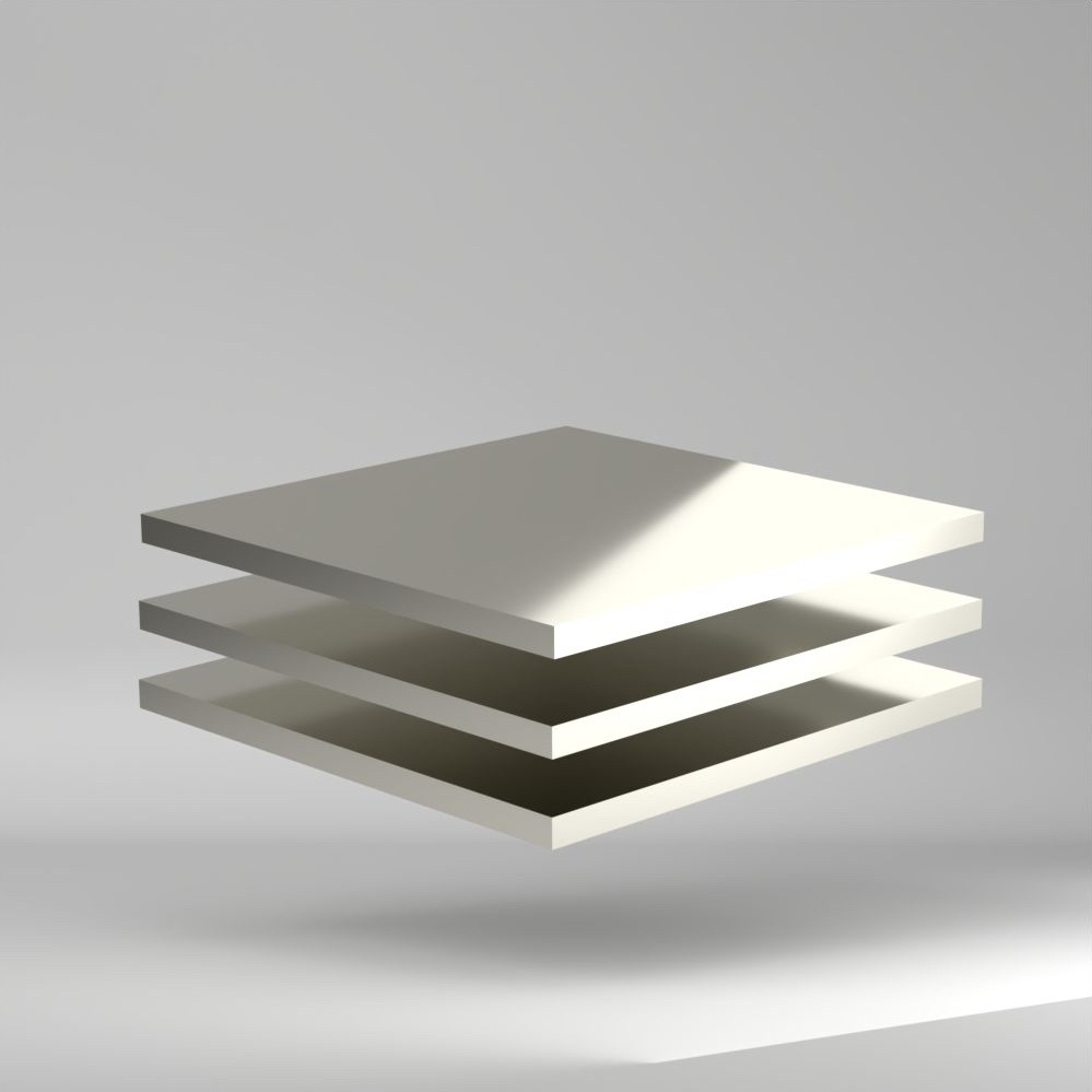 SIMONA PVC-CAW PVC-U Platte Weiss 3000x1500x15mm ✔ Chemisch widerstandsfähig