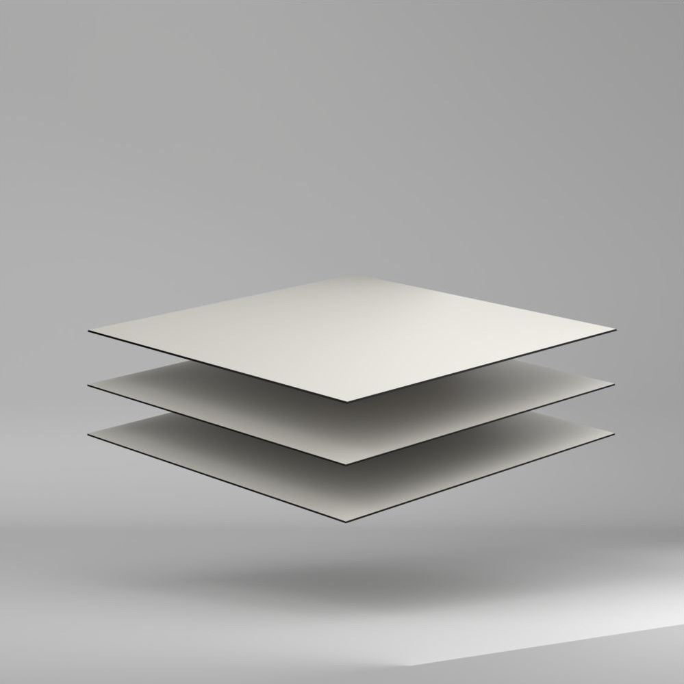 Max Compact Exterior F Colour HPL Platte NT Birch Grey 2800 x 2 mm Kratz- und stoßfest