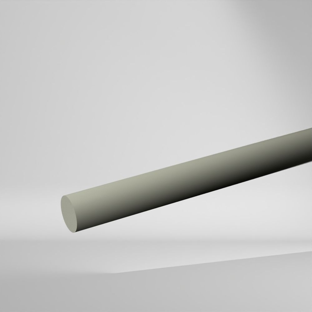 Cattaneo PP-H Vollstab Grau 2000x50mm ✔️ Hohe elektrische und chemische Eigenschaften