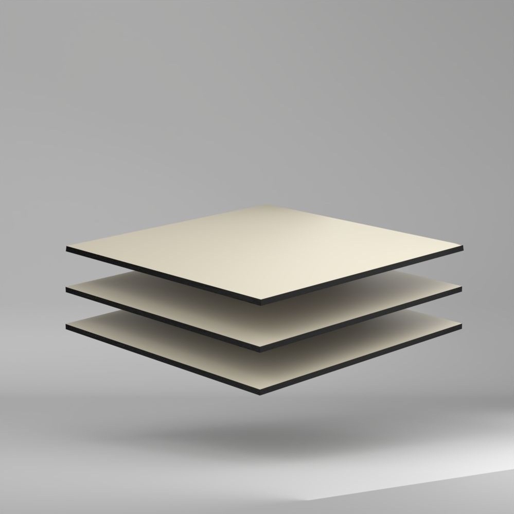 Max Compact Exterior F Colour HPL Platte NT Hygienisch Beige 4100 x 8 mm Kratz- und stoßfest