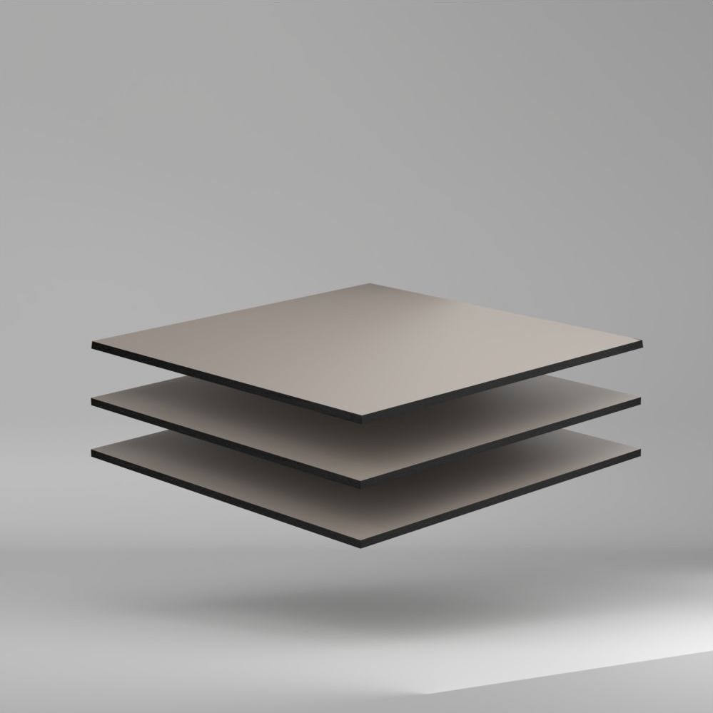 Max Compact Exterior F Colour HPL Platte NT Sparrow 4100 x 8 mm Kratz- und stoßfest