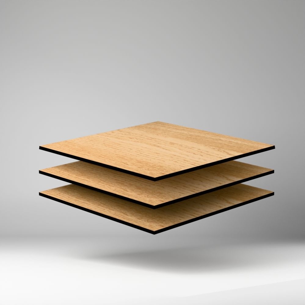 Trespa Meteon Wood Decors FR HPL Platte matt/matt Elegant Oak 3650 x 8 mm Kratz- und stoßfest