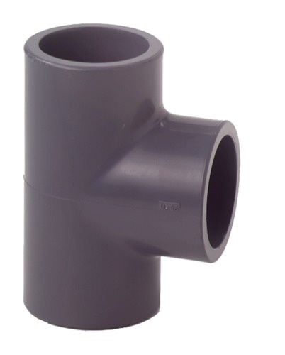 100360 GF PVC-U T-Stück 90° D25 PN16