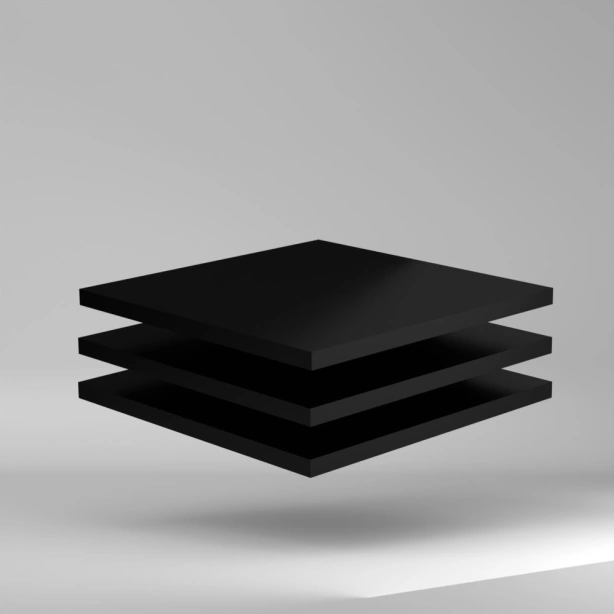 Polystone G PE-HD Platte Schwarz 3000x1500x15mm ✔ Gute Schweißbarkeit