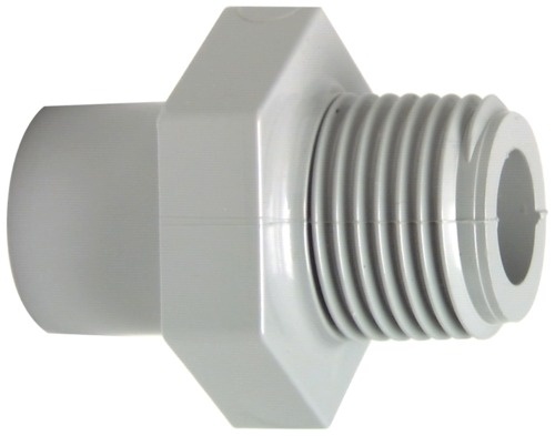 107540 GF PVC-C Übergangs Muffennippel D40 D50 PN16