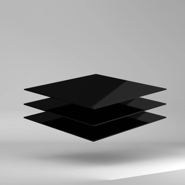 Polystone G PE-HD Platte Schwarz 2000x1000x3mm ✔ Gute Schweißbarkeit