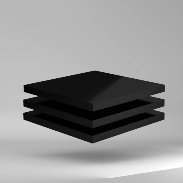 Sustarin POM C Platte Schwarz 2000x1000x35mm ✔ Chemikalienbeständigkeit