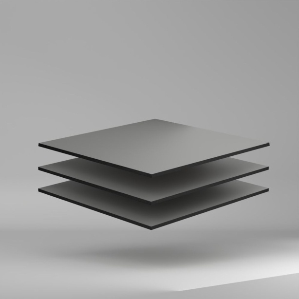 Max Compact Exterior F Colour HPL Platte NT/NT Dark Grey 2800 x 8 mm Kratz- und stoßfest