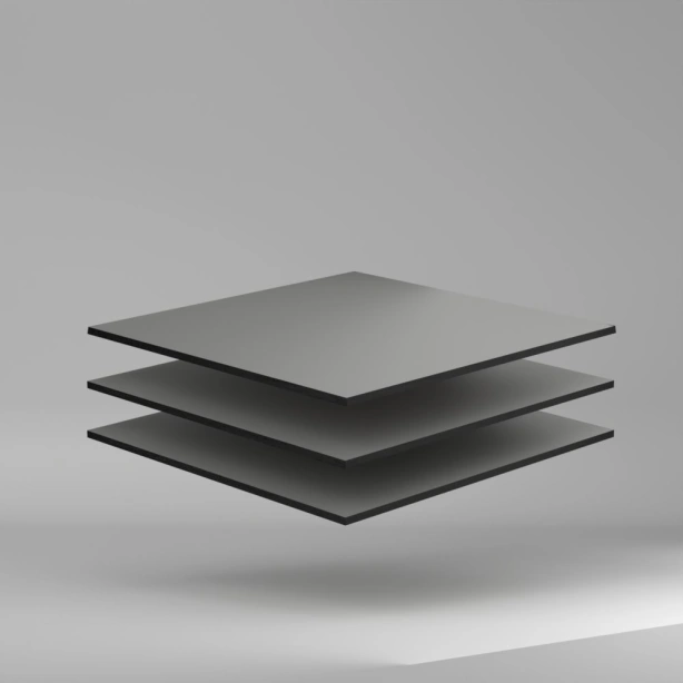 Max Compact Exterior F Colour HPL Platte NT/NT Dark Grey 2800 x 8 mm Kratz- und stoßfest