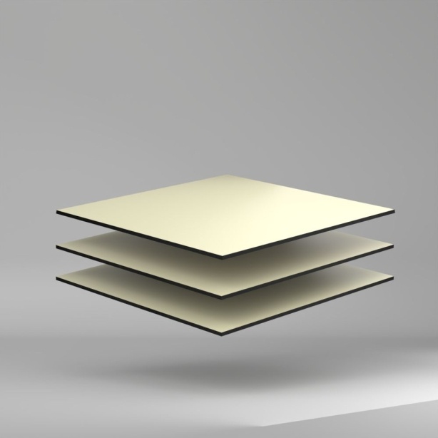 Trespa Meteon Uni Colours HPL Platte Stone Beige 3050 x 6 mm Kratz- und stoßfest