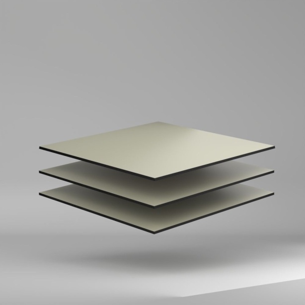 Trespa Meteon Uni Colours HPL Platte Stone Grey 3050 x 6 mm Kratz- und stoßfest