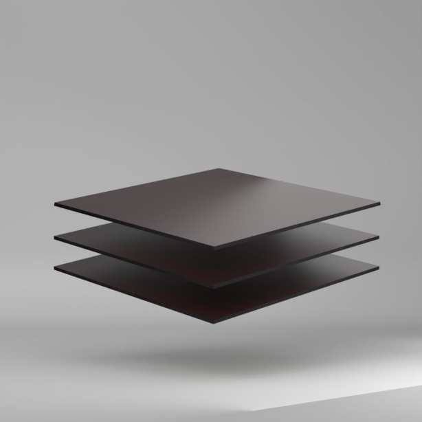 Trespa Meteon Uni Colours HPL Platte Deep Red Brown 2550 x 6 mm Kratz- und stoßfest