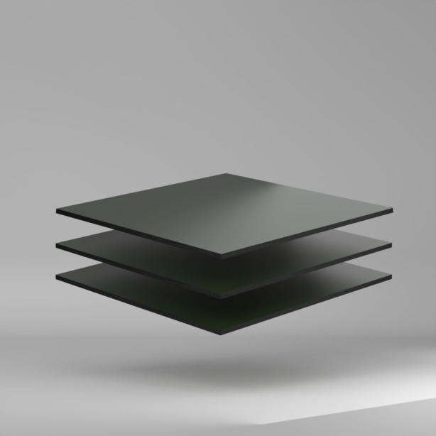 Trespa Meteon Uni Colours HPL Platte Forest Green 3050 x 8 mm Kratz- und stoßfest