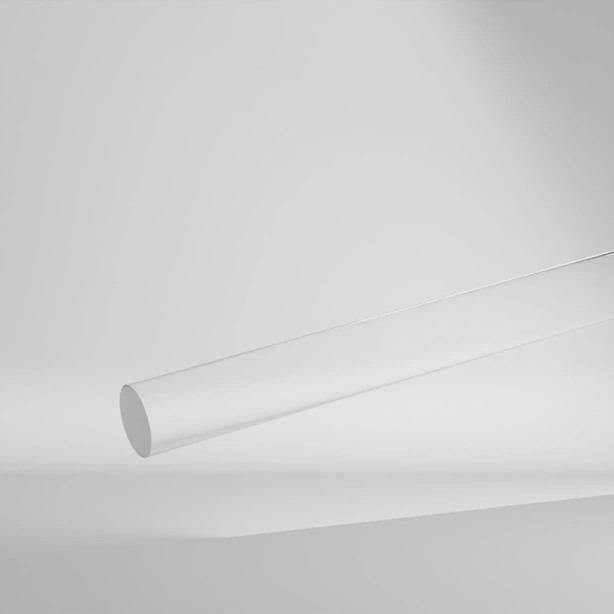 GEHR PMMA Vollstab KLAR 2000x50mm ✔️ Sehr hohe Härte und Steifigkeit