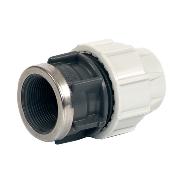 211056 Plasson Pp Anschlussverschraubung D50 D11/2 Zoll PN16