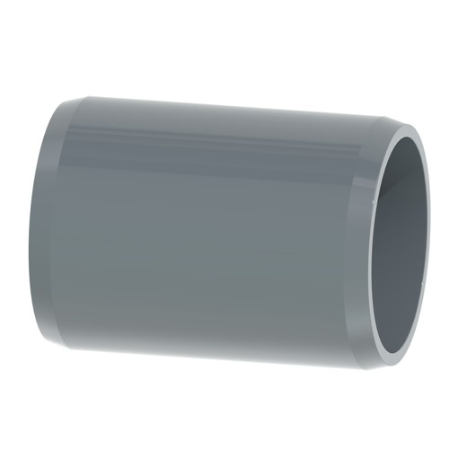 211870 GF PVC-U Doppelnippel D20 PN16