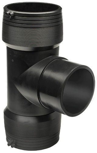 216959 ELGEF+ PE100 T-Stück 90° D200 Heizwendelschweissung