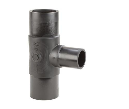 217287 GF PE100 Red.T-Stück 90° D110 D63