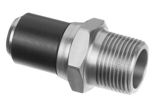 217480 ELGEF+ PE100 SS 1.4305 Übergangsadapter D63 D2 Zoll