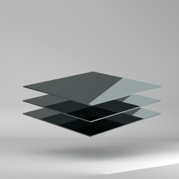 SIMONA PPs Platte Grau 2000x1000x3mm ✔️ Schwerentflammbar